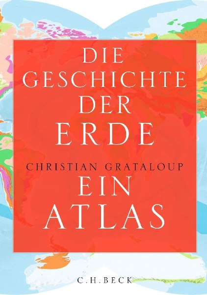 Buchcover und Innenansicht für das Buch: Atlas historique de la Terre et de son usage par les humains