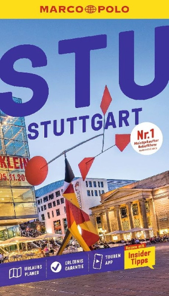 Buchcover und Innenansicht für das Buch: MARCO POLO Reiseführer Stuttgart