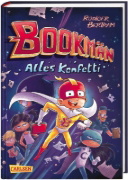 Buchcover und Innenansicht für das Buch: Bookmän: Alles Konfetti 