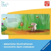 Buchcover und Innenansicht für das Buch: Meine erste Lieblingsgeschichte: Ich hab dich lieb, kleine Maus