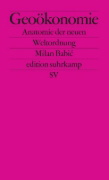 Buchcover und Innenansicht für das Buch: Geoökonomie