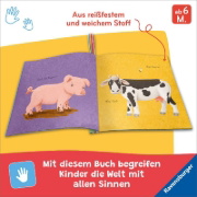 Buchcover und Innenansicht für das Buch: Mein Knuddel-Knautsch-Buch: robust, waschbar und federleicht. Praktisch für zu Hause und unterwegs