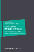 Buchcover und Innenansicht für das Buch: Forschung im Queerformat