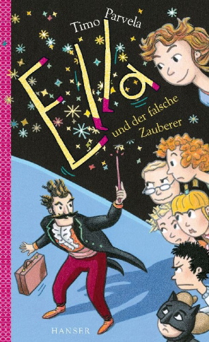 Buchcover und Innenansicht für das Buch: Ella ja kaverit karkaavat koulusta (No. 15)