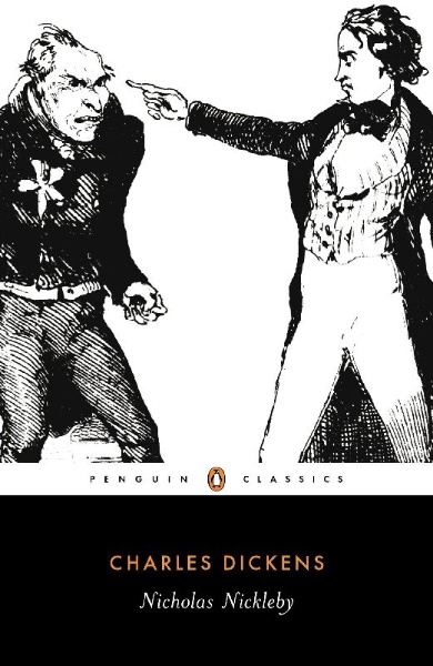 Buchcover und Innenansicht für das Buch: Nicholas Nickleby