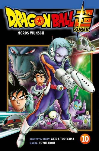 Buchcover und Innenansicht für das Buch: Dragon Ball Super