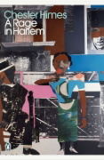 Buchcover und Innenansicht für das Buch: A Rage in Harlem