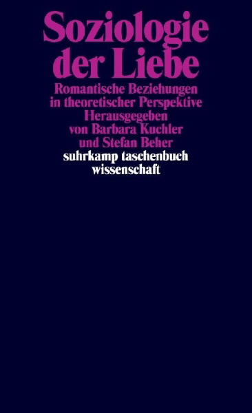 Buchcover und Innenansicht für das Buch: Soziologie der Liebe