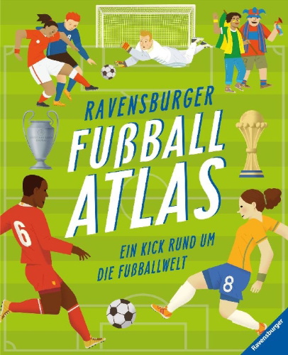 Buchcover und Innenansicht für das Buch: Football Atlas