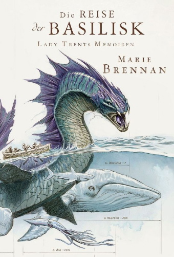 Buchcover und Innenansicht für das Buch: Lady Trents Memoiren 3