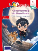 Buchcover und Innenansicht für das Buch: Leserabe 1. Lesestufe Kurz und leicht - Geheimauftrag für Ninja Komo
