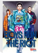 Buchcover und Innenansicht für das Buch: Boys Run the Riot
