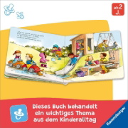 Buchcover und Innenansicht für das Buch: Komm mit in den Kindergarten