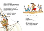 Buchcover und Innenansicht für das Buch: Starke Abenteuer-Geschichten zum Lesenlernen