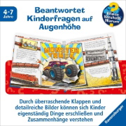 Buchcover und Innenansicht für das Buch: Wieso? Weshalb? Warum?, Band 6: Wir entdecken die Riesenfahrzeuge