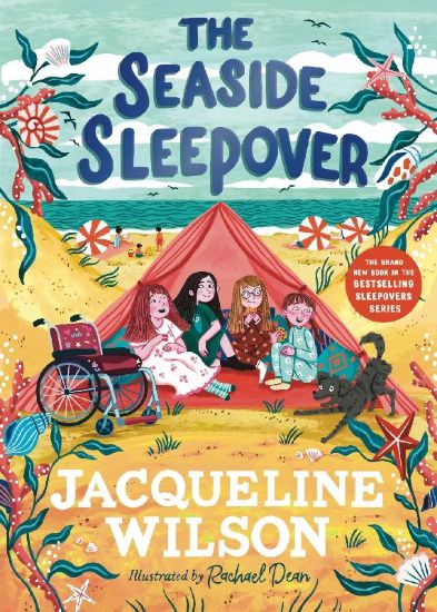 Buchcover und Innenansicht für das Buch: The Seaside Sleepover