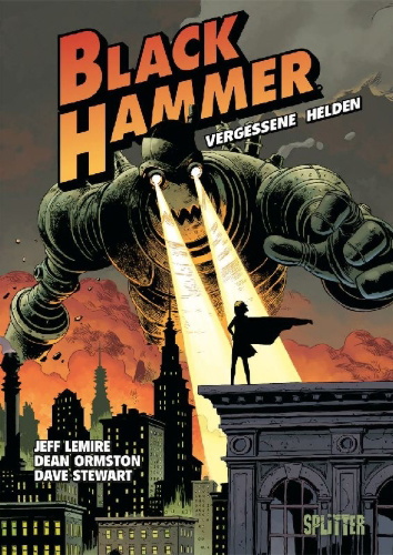 Buchcover und Innenansicht für das Buch: Black Hammer
