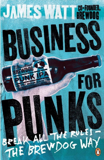 Buchcover und Innenansicht für das Buch: Business for Punks