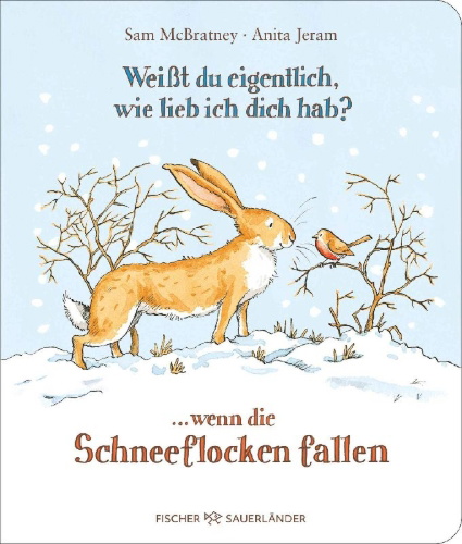 Buchcover und Innenansicht für das Buch: Guess how much I love you In Winter