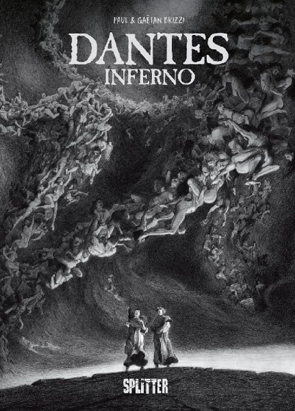 Buchcover und Innenansicht für das Buch: Dantes Inferno (Graphic Novel)
