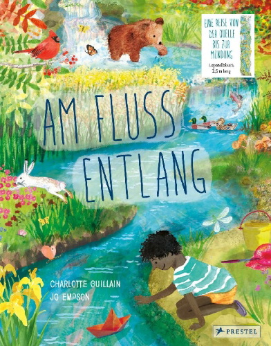 Buchcover und Innenansicht für das Buch: The River That Flows Beside Me
