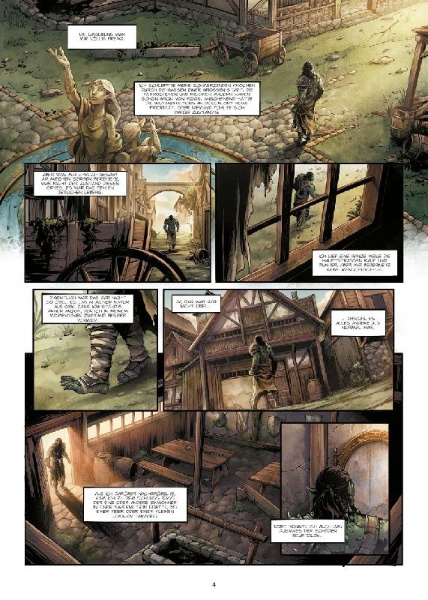 Buchcover und Innenansicht für das Buch: Orcs & Gobelins