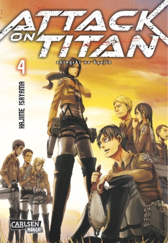 Buchcover und Innenansicht für das Buch: Shingeki no Kyojin