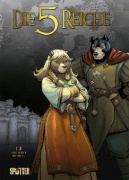 Buchcover und Innenansicht für das Buch: Les 5 Terres 13