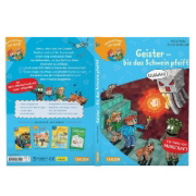 Buchcover und Innenansicht für das Buch: Minecraft 6: Geister - bis das Schwein pfeift!