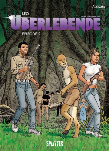 Buchcover und Innenansicht für das Buch: Survivants