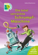 Buchcover und Innenansicht für das Buch: Leseprofis - Die total verrückte Schrumpf-Maschine, 1. Klasse