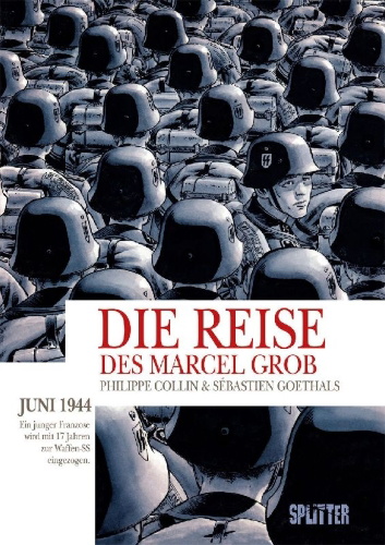 Buchcover und Innenansicht für das Buch: Die Reise des Marcel Grob