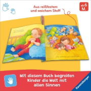 Buchcover und Innenansicht für das Buch: Mein Knuddel-Knautsch-Buch: robust, waschbar und federleicht. Praktisch für zu Hause und unterwegs