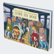 Buchcover und Innenansicht für das Buch: Lesen ist doof