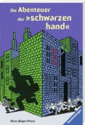Buchcover und Innenansicht für das Buch: Die Abenteuer der schwarzen Hand
