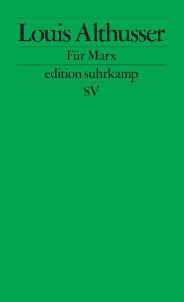 Buchcover und Innenansicht für das Buch: Pour Marx