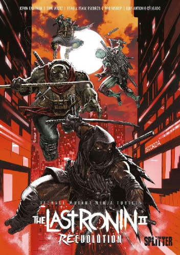 Buchcover und Innenansicht für das Buch: Teenage Mutant Ninja Turtles: The Last Ronin II - Re-Evolution