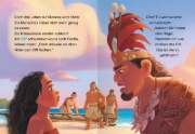 Buchcover und Innenansicht für das Buch: Disney Vaiana - Das Erstlesebuch zu Film 1