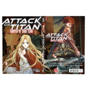 Buchcover und Innenansicht für das Buch: Shingeki no Kyojin - Before the Fall