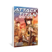 Buchcover und Innenansicht für das Buch: Shingeki no Kyojin - Before the Fall