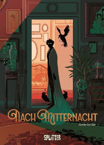 Buchcover und Innenansicht für das Buch: Minuit passé