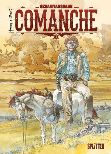Buchcover und Innenansicht für das Buch: Comanche Gesamtausgabe. Band 1 (1-3)