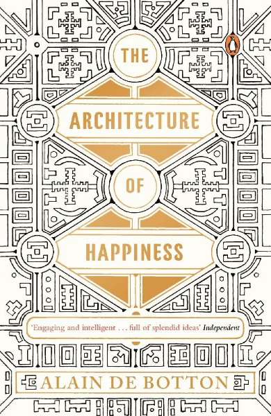 Buchcover und Innenansicht für das Buch: The Architecture of Happiness