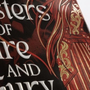 Buchcover und Innenansicht für das Buch: Sisters of Fire and Fury