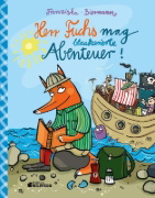 Buchcover und Innenansicht für das Buch: Herr Fuchs mag blaukarierte Abenteuer!