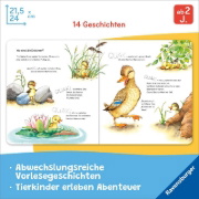 Buchcover und Innenansicht für das Buch: Meine ersten Tiergeschichten