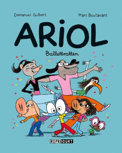 Buchcover und Innenansicht für das Buch: Ariol 10 - Ballettratten