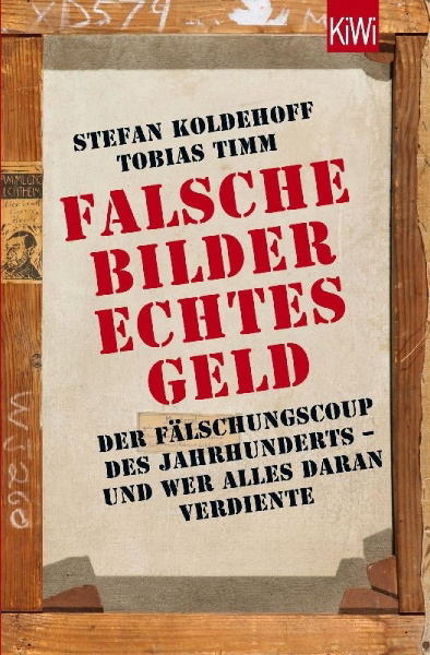 Buchcover und Innenansicht für das Buch: Falsche Bilder - Echtes Geld