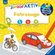 Buchcover und Innenansicht für das Buch: Wieso? Weshalb? Warum? junior AKTIV - Fahrzeuge
