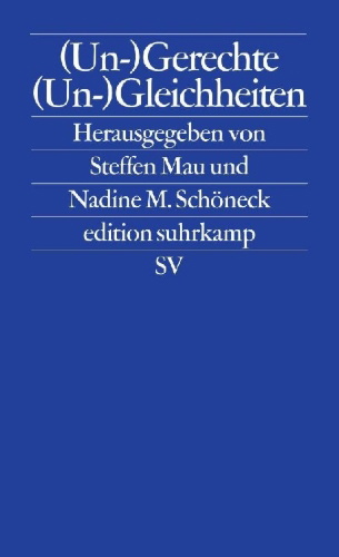 Buchcover und Innenansicht für das Buch: (Un-)Gerechte (Un-)Gleichheiten